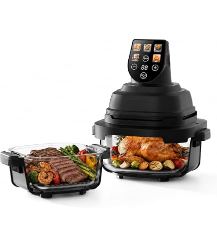 Amazon.co.jp: MAMMOTH ノンフライヤー エアフライヤー 2.5L 電子
